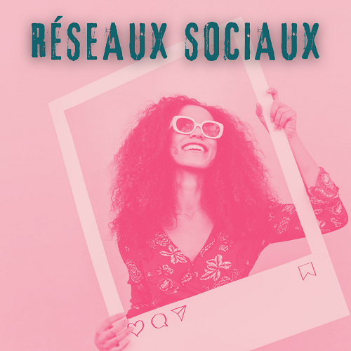 réseaux sociaux qui renvoie vers page outils